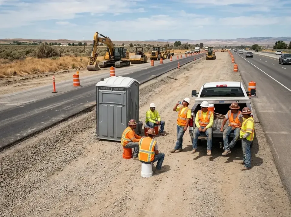 highway-road-construction-crew-007 — frequently asked questions, Porta Potty and Restroom Rentals in High Ridge, MO